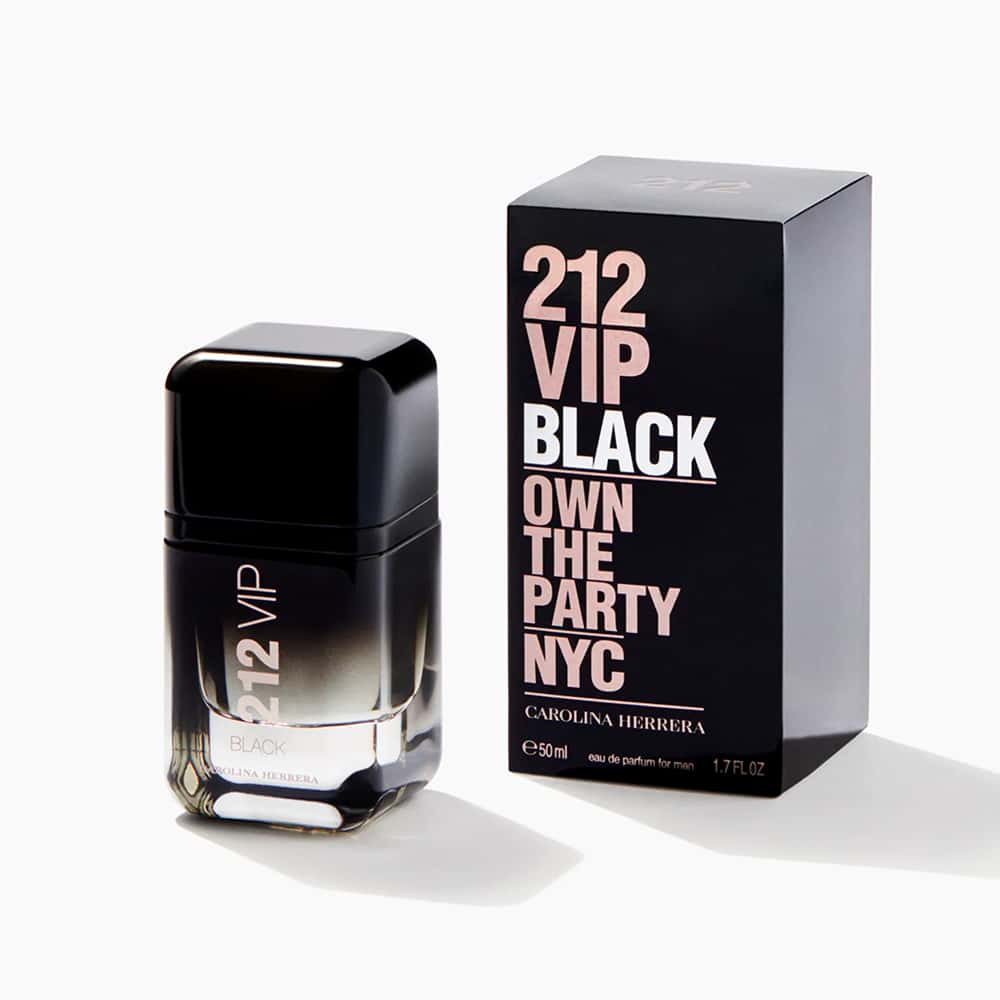 212 VIP BLACK Eau de Parfum (Carolina Herrera) (Hombre) – Aromas y Recuerdos