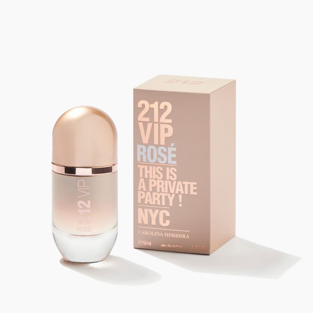 212 VIP ROSÉ Eau de Parfum (Carolina Herrera) (Mujer) – Aromas y Recuerdos