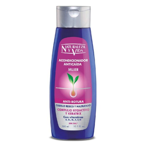 ACONDICIONADOR ANTICAIDA ANTIROTURA 300ml (NaturVital) (Mujer)