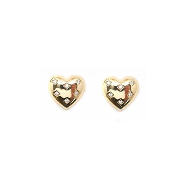 ARETES DE METAL HEART (Bisuteria) (Mujer) - Imagen 3