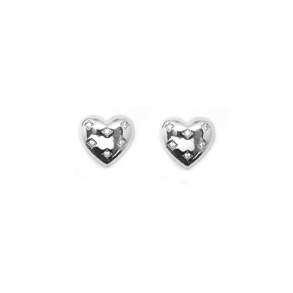 ARETES DE METAL HEART (Bisuteria) (Mujer) - Imagen 2