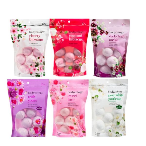 BATH FIZZIES Sales de baño 8und. (BodyCology) (Mujer)