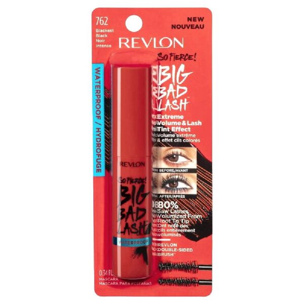 BIG BAD LASH WATERPROOF Máscara a Prueba de Agua Black (Revlon) (Mujer)