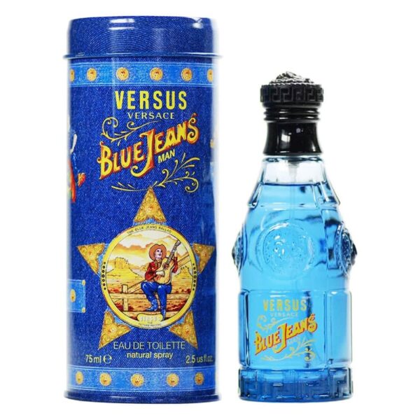 BLUE JEANS MAN EDT 75ml (Gianni Versace) (Hombre) - Imagen 2