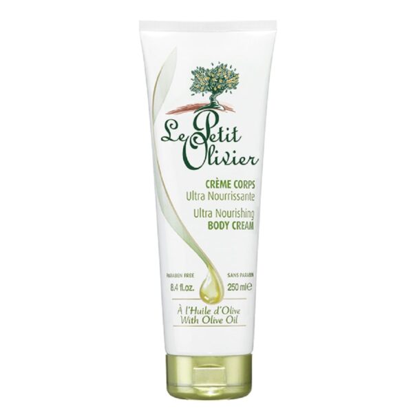 BODY CREAM WITH OLIVE OIL  250ml (Le Petit Olivier) (Unisex)