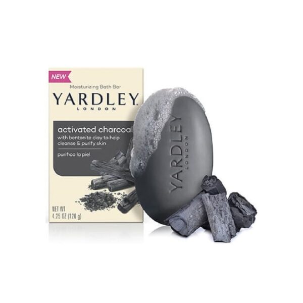 CARBÓN ACTIVADO JABÓN EN BARRA 120gr (Yardley) (Unisex)