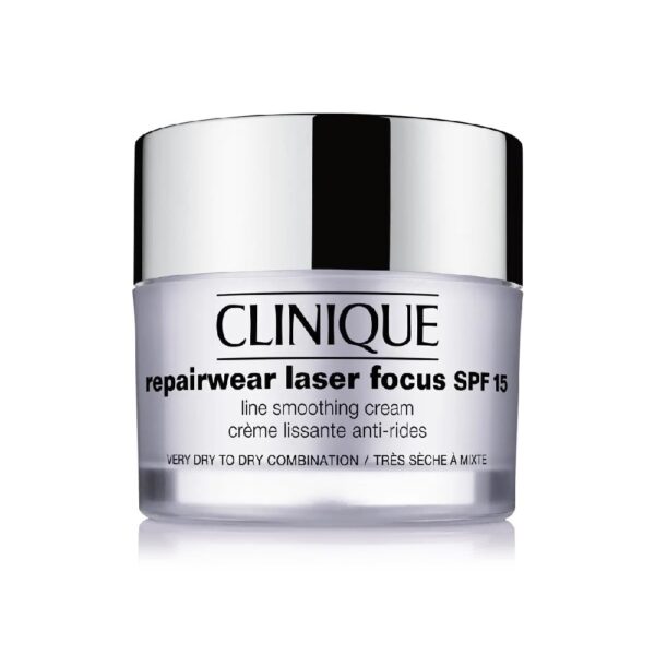 CLINIQUE CREMA REPAIRWEAR LASER FOCUS SPF15 Piel Seca a Mixta 50ml (Clinique Laboratories, llc) (Mujer)