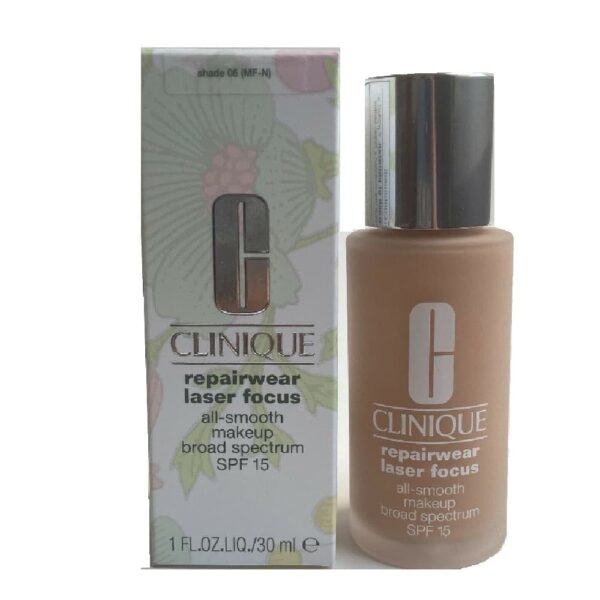 CLINIQUE MAKEUP LIQUID REPAIRWEAR LASER FOCUS SPF-15 (Clinique Laboratories, llc) (Mujer)
