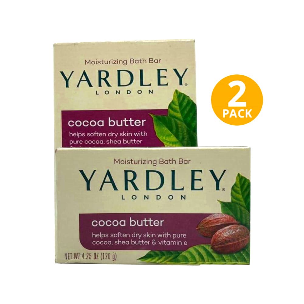 COCOA BUTTER JABON EN BARRA 120gr (Yardley) (Unisex) – Aromas y Recuerdos