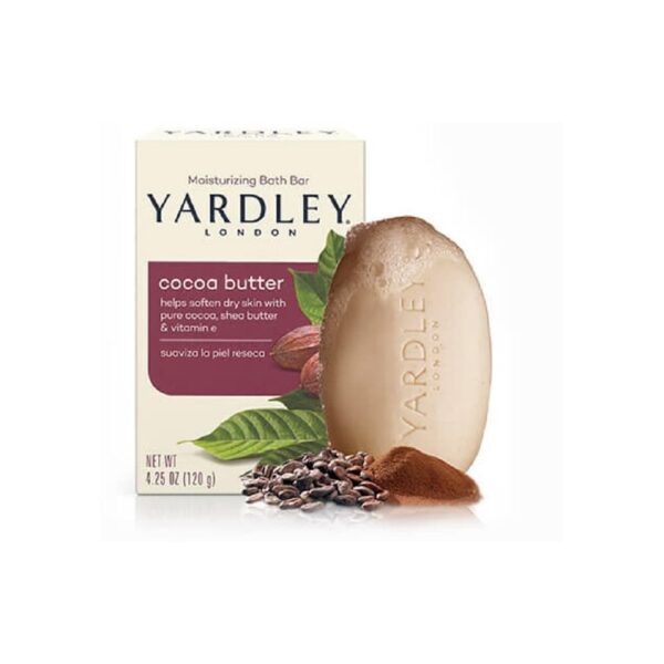 COCOA BUTTER JABON EN BARRA 120gr (Yardley) (Unisex)