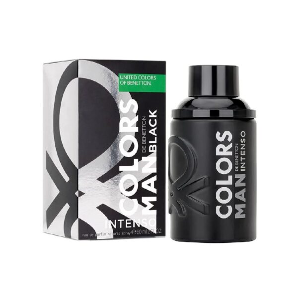 COLORS BLACK INTENSO Eau de Parfum (UNITED COLORS OF BENETTON.) (Hombre) - Imagen 2