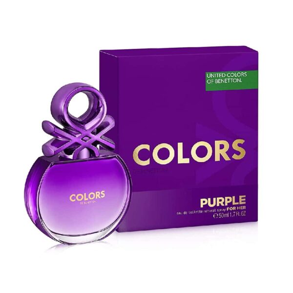 COLORS PURPLE FOR HER EDT (UNITED COLORS OF BENETTON.) (Mujer) - Imagen 2