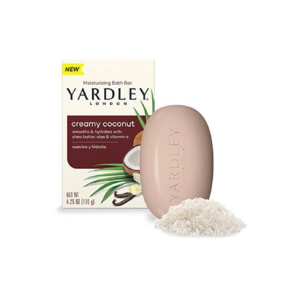 CREAMY COCONUT JABON EN BARRA 120gr (Yardley) (Unisex)
