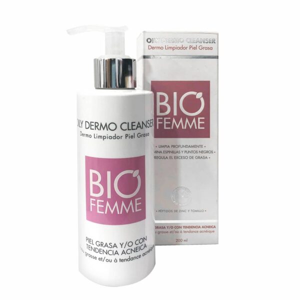 DERMO LIMPIADOR 200ml (Biofemme) (Mujer) - Imagen 2