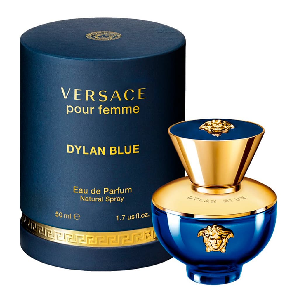 DYLAN BLUE FEMME Eau de Parfum (Gianni Versace) (Mujer) – Aromas y Recuerdos