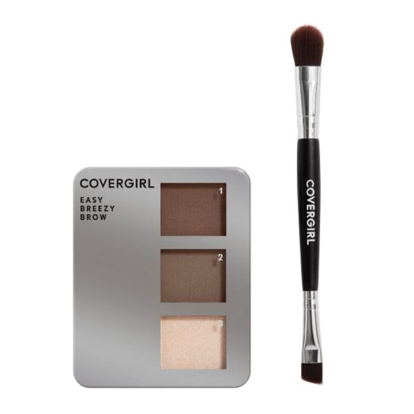 EASY BREEZY BROW Kit de Cejas Rich Brown #705 (CoverGirl) (Mujer)