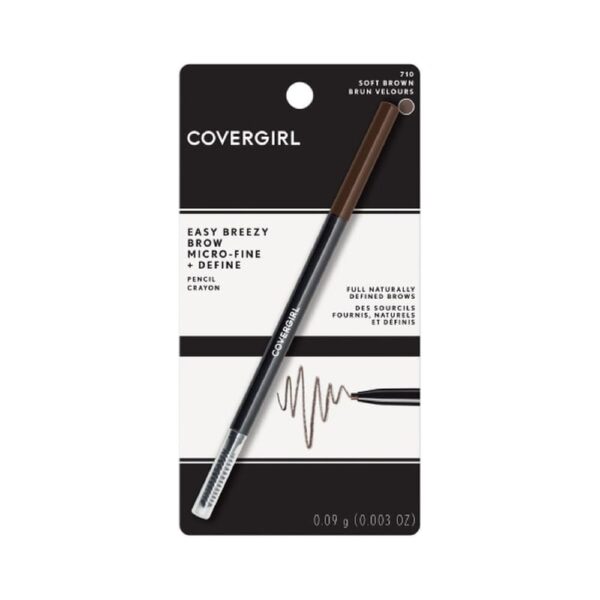 EASY BREEZY BROW MICRO-FINE+DEFINE Delineador de Cejas (CoverGirl) (Mujer) - Imagen 3