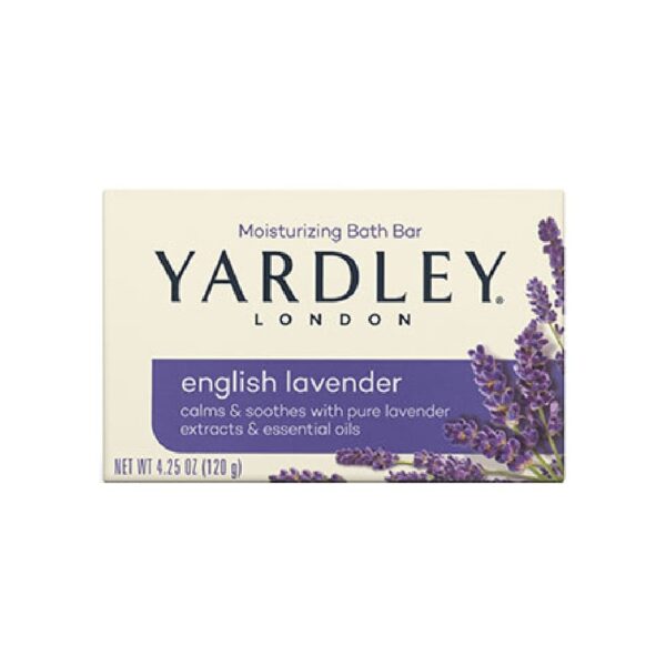 ENGLISH LAVENDER JABON EN BARRA 120gr (Yardley) (Unisex) - Imagen 2