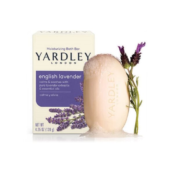 ENGLISH LAVENDER JABON EN BARRA 120gr (Yardley) (Unisex)