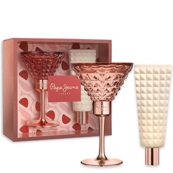 PEPE JEANS LIFE IS NOW FOR HER Estuche EDP 80ml + Body Lotion 80ml (Pepe Jeans) (Mujer)