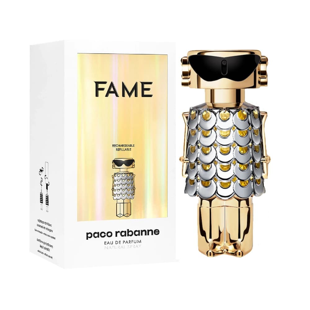 FAME Eau de Parfum (Paco Rabanne) (Mujer) – Aromas y Recuerdos