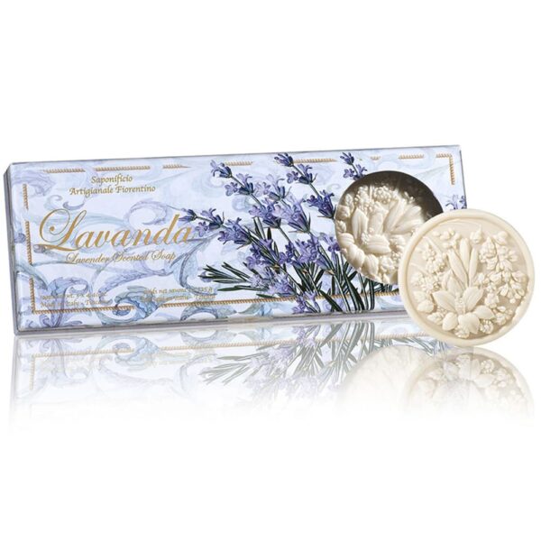 FIORENTINO ESTUCHE 3 JABONES Italiano Lavanda 125gr c/u. (S. A. Fiorentino) (Unisex)