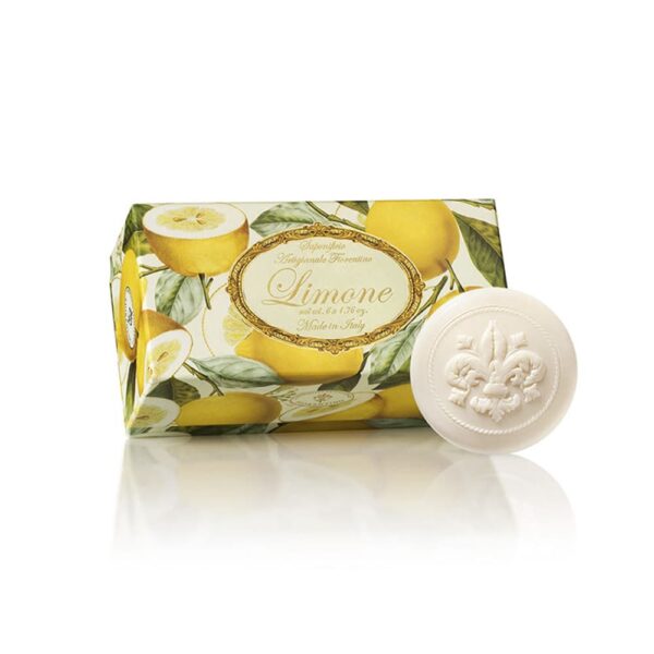 FIORENTINO ESTUCHE 6 JABONES Artesana Italiano Limon 50gr c/u. Redondo (S. A. Fiorentino) (Unisex)