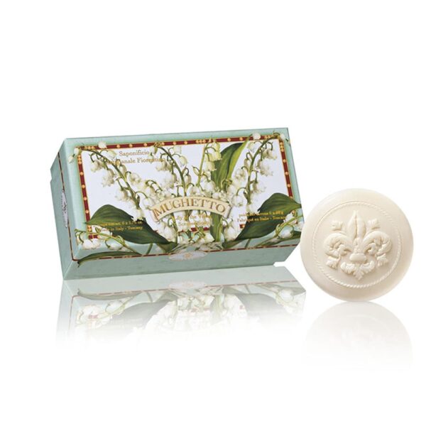 FIORENTINO ESTUCHE 6 JABONES Italiano Lila del Valle 50gr c/u. Redondo (S. A. Fiorentino) (Unisex)