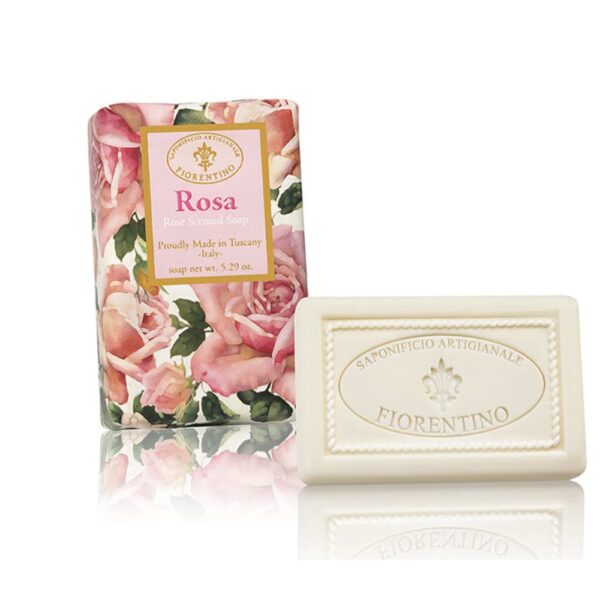 FIORENTINO JABON Italiano Deluxe Rosa 150gr (S. A. Fiorentino) (Mujer)