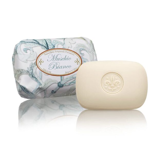 FIORENTINO JABON Italiano Deluxe White Musk 200gr (S. A. Fiorentino) (Unisex)