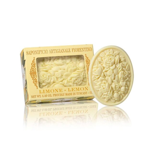 FIORENTINO JABON Italiano en caja Deluxe Lemon 125gr (S. A. Fiorentino) (Unisex)