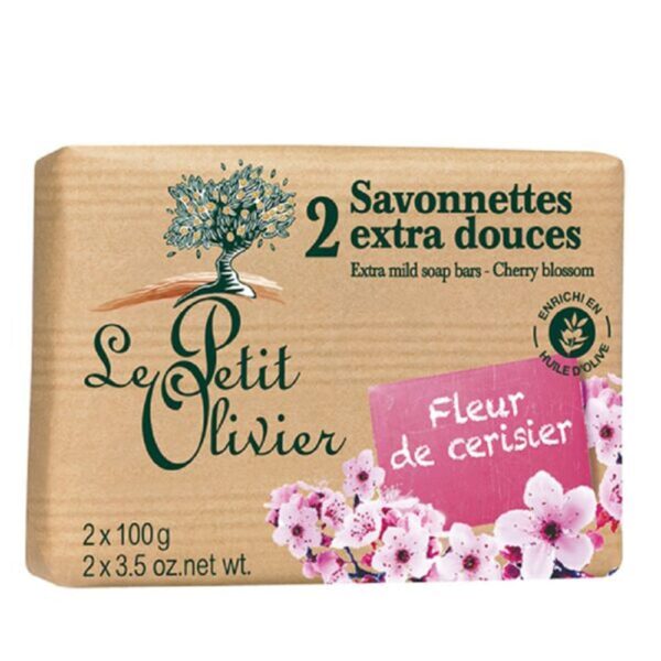 JABON EXTRA DOUCES 2x100g (Le Petit Olivier) (Unisex) - Imagen 2