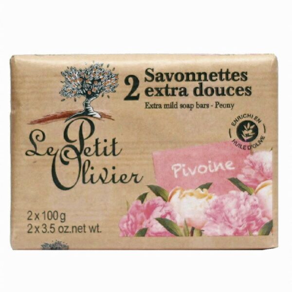 JABON EXTRA DOUCES 2x100g (Le Petit Olivier) (Unisex) - Imagen 3