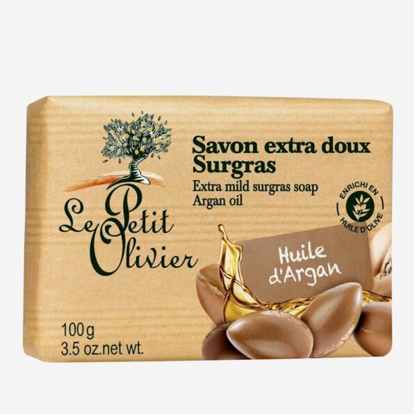 JABON EXTRA DOUX SURGRAS ACEITE ARAGAN 100gr (Le Petit Olivier) (Unisex)