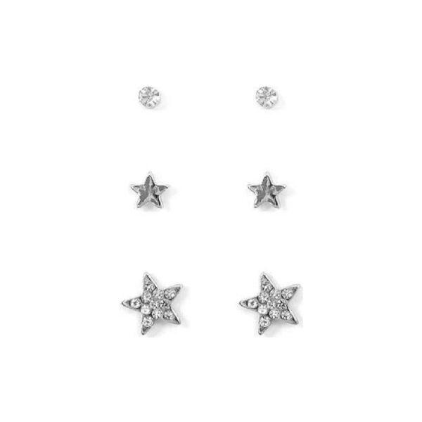 JUEGO DE 3 PARES DE ARETES (Bisuteria) (Mujer) - Imagen 2