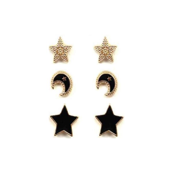 JUEGO DE 3 PARES DE ARETES (Bisuteria) (Mujer) - Imagen 6