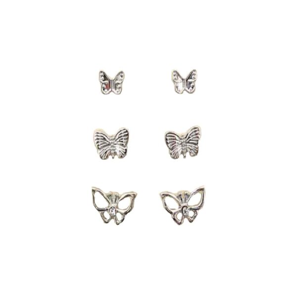 JUEGO DE 3 PARES DE ARETES (Bisuteria) (Mujer) - Imagen 4