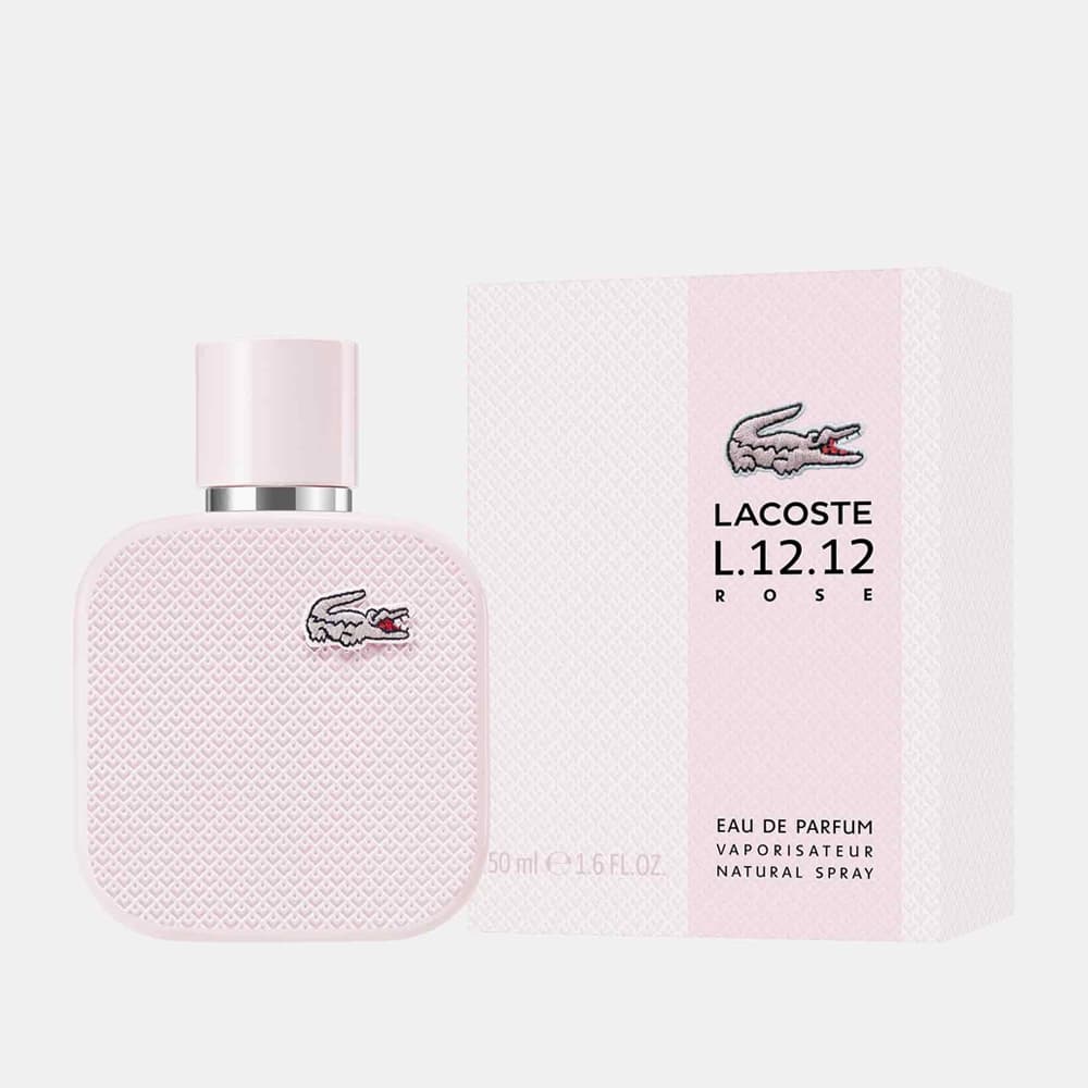 L.12.12 ROSE Eau de Parfum (Lacoste) (Mujer) – Aromas y Recuerdos