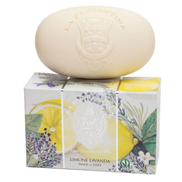 LA FLORENTINA ESTUCHE 1 JABON Italiano Limón-Lavanda 300gr (La Florentina) (Unisex)