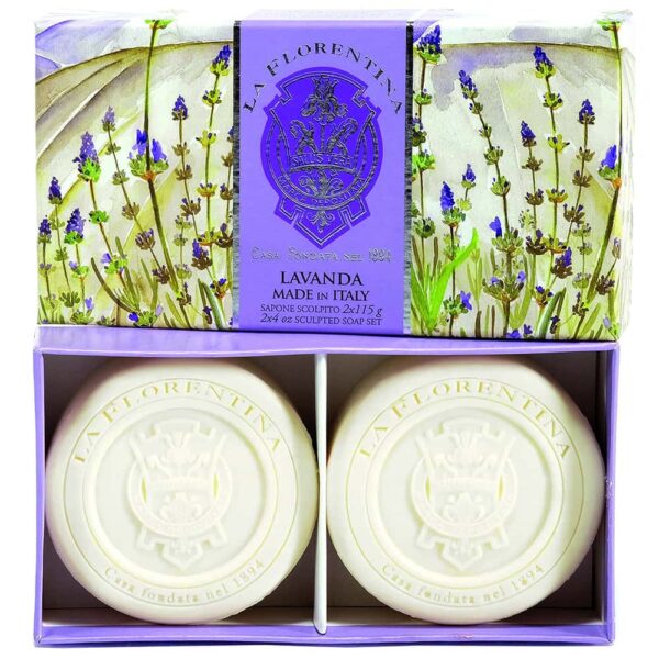 LA FLORENTINA ESTUCHE 2 JABONES Italiano 115gr c/u (La Florentina) (Unisex) - Imagen 4