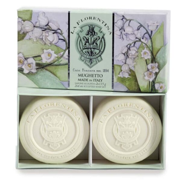 LA FLORENTINA ESTUCHE 2 JABONES Italiano 115gr c/u (La Florentina) (Unisex) - Imagen 3