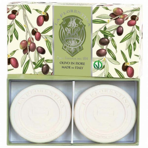 LA FLORENTINA ESTUCHE 2 JABONES Italiano 115gr c/u (La Florentina) (Unisex) - Imagen 8