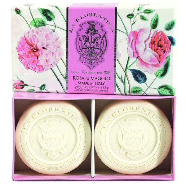 LA FLORENTINA ESTUCHE 2 JABONES Italiano 115gr c/u (La Florentina) (Unisex) - Imagen 6