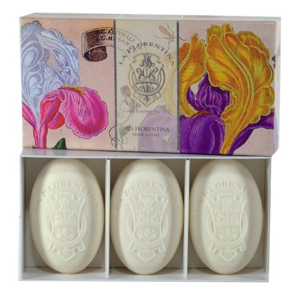 LA FLORENTINA BELLOSGUARDO ESTUCHE 3 JABONES Italiano Oval 150gr c/u (La Florentina) (Unisex) - Imagen 5