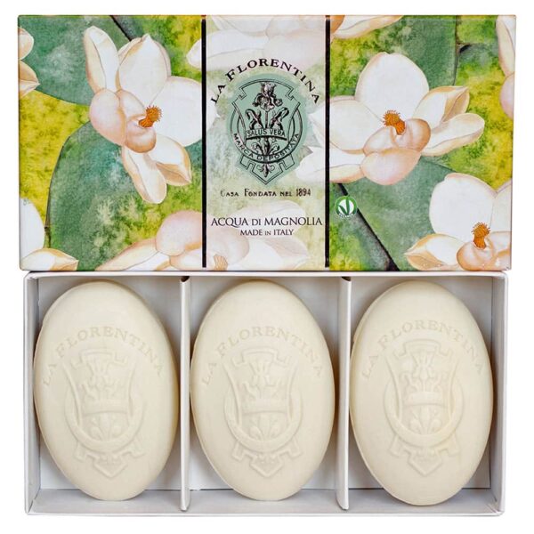 LA FLORENTINA BELLOSGUARDO ESTUCHE 3 JABONES Italiano Oval 150gr c/u (La Florentina) (Unisex) - Imagen 10