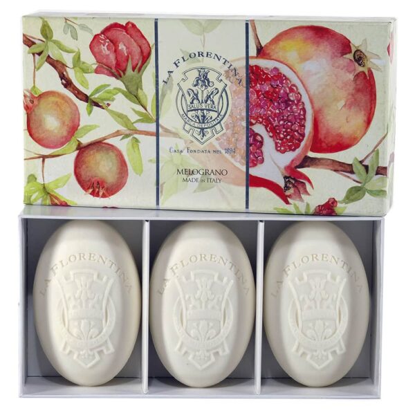 LA FLORENTINA BELLOSGUARDO ESTUCHE 3 JABONES Italiano Oval 150gr c/u (La Florentina) (Unisex)