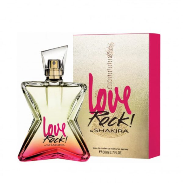 LOVE ROCK EDT 80ml (Shakira) (Mujer) - Imagen 2