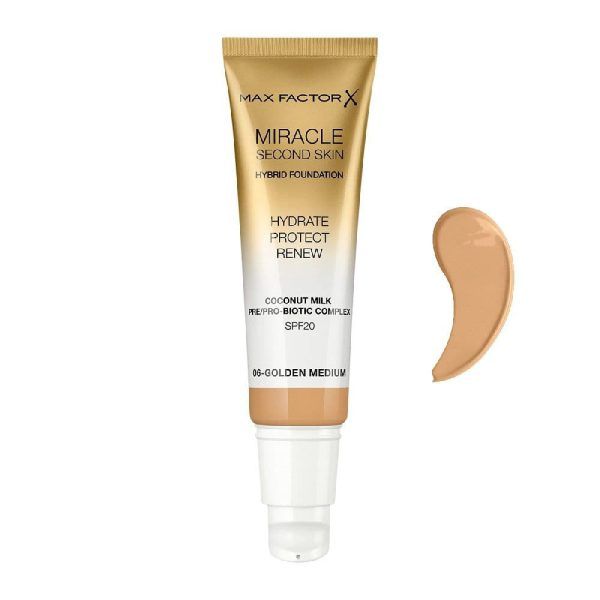 MAKEUP MIRACLE SECOND SKIN SPF20 Base Liquida (Max Factor) (Mujer) - Imagen 2