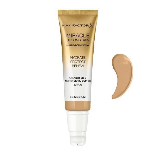 MAKEUP MIRACLE SECOND SKIN SPF20 Base Liquida (Max Factor) (Mujer) - Imagen 4
