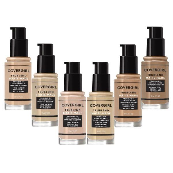 MAKEUP TRUBLEND MATTE MADE 12Hr Base Liquida (CoverGirl) (Mujer)